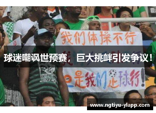 球迷嘲讽世预赛，巨大挑衅引发争议！